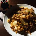 だとん's cooksnap of when they made 休前日限定！豚バラキムチチャーハン.