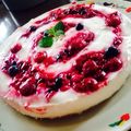 Kaiitmh's cooksnap of when they made ミックスベリーdeヨーグルトケーキ☆.