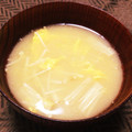 やまぷん's cooksnap of when they made 簡単☆えのきと卵のお味噌汁☆.