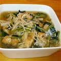 りりりーすけ's cooksnap of when they made 超簡単・小松菜と油揚げの煮浸し♪.