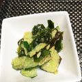 よしもん。's cooksnap of when they made きゅうりを叩いてストレス発散！わさび味.