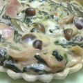 卯乃花's cooksnap of when they made たっぷりきのことベーコンのキッシュ.
