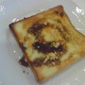 ゆめりの's cooksnap of when they made ＊黒蜜きなこトースト＊.