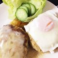 ♡♡karin♡♡'s cooksnap of when they made ジューシー♪豆腐入り照り焼きハンバーグ.