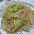サトエリ☆彡's cooksnap of when they made 簡単美味しい！キャベツ&もやしのナムル！.
