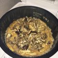 ajuchan313's cooksnap of when they made マイタケの炊き込みご飯.