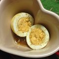 MatchaPup's cooksnap of when they made 味付け玉子カレー醤油風味☆お弁当のおかず.