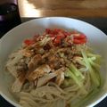 二ミたん's cooksnap of when they made バンバンジーそうめん★.