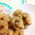 いしまいﾁｬﾝ's cooksnap of when they made 最強おつまみ✨揚げないむき海老✨材料②.