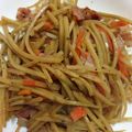 ふさふさ猫's cooksnap of when they made ベーコン入りきんぴらごぼう.
