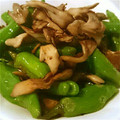 3kimama's cooksnap of when they made ししとうと舞茸のさっと炒め.