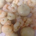 じぇじぇじぇママ's cooksnap of when they made 海老とマッシュルームのアヒージョ.