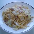 なすきー's cooksnap of when they made 牛乳で作るクリームパスタ.