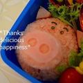 ruruchirin's cooksnap of when they made 簡単キャラ弁 トイストーリー☆ハム.