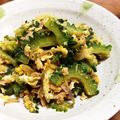 YUKIKI☆'s cooksnap of when they made ゴーヤとみょうがのツナ味噌炒め.