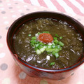 赤い電話's cooksnap of when they made 夏にぴったり！ねぎととろろと梅のスープ.