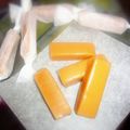 kitchen☆40's cooksnap of when they made ☆生キャラメル☆ハニーミルク味.