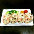 shinrimyu's cooksnap of when they made 桜えびの香ばしおにぎり.