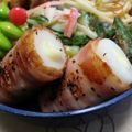 mohoka's cooksnap of when they made お弁当に！チーちくベーコン巻き.