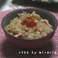 みろり6221's cooksnap of when they made 鮭としめじのごはん.