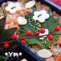 ゆりまんま's cooksnap of when they made 【男の料理】鮭とチーズのちらし寿司.