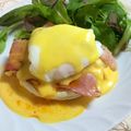 amanekoron's cooksnap of when they made エッグベネディクト.