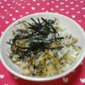 chikoco☆'s cooksnap of when they made 野沢菜と豚肉の混ぜご飯.