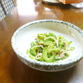 ecoonyan's cooksnap of when they made ゴーヤと新しょうがの酢の物.