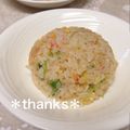 ひぃこ＊'s cooksnap of when they made ☆カニカマと干しえびのレタスチャーハン☆.