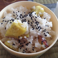 うにょ～ん's cooksnap of when they made 簡単 甘くてホクホク さつまいもご飯.