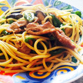 ベルゼーバブ's cooksnap of when they made 豚肉と夏野菜の和風パスタ.