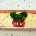 berry_a's cooksnap of when they made キャラご飯♡ミッキーオムライス.