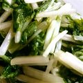 crystaI's cooksnap of when they made 節約？エコ？水菜のシャッキリ漬け.