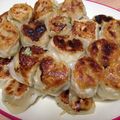 tapuh's cooksnap of when they made 鶏挽肉でジューシー餃子★柚子胡椒風味★.