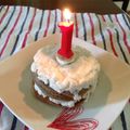 yumiぴょん's cooksnap of when they made 離乳食☆米粉deもっちりパンケーキ.