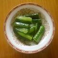 UMAe's cooksnap of when they made 【簡単】きゅうりのビール漬け【おつまみ】.
