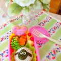 ♡appi♡'s cooksnap of when they made 【キャラ弁】はんぺんdeひつじのショーン.