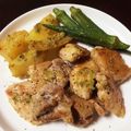 ☆poppy☆'s cooksnap of when they made チキンとポテトのバジルソテー.