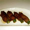 なめとと's cooksnap of when they made おくらの牛肉巻き.
