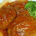 のみしょー's cooksnap of when they made 柔らかくて美味しい　簡単煮込みハンバーグ.