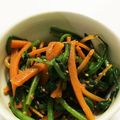 さんさんママのごはん's cooksnap of when they made ほうれん草のナムル(⌒‐⌒).