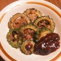 pink5eye's cooksnap of when they made 簡単★肉詰めゴーヤ〜ニンニクトマトソース.