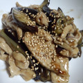 kayonyan's cooksnap of when they made +プラス一品＊ササミとナスの細切り炒め♪.