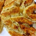 ダダダダイエット's cooksnap of when they made 我が家の羽根つき餃子♪.