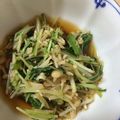 まいてぃkak's cooksnap of when they made 水菜とえのきのお浸し.
