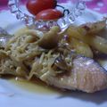 理恵ﾋﾟｮﾝ's cooksnap of when they made ✿秋鮭できのこたっぷり ムニエル〜✿.