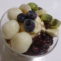 ぐぅ＆くぅ♡'s cooksnap of when they made 簡単♪白玉とコーンフレークのパフェ.
