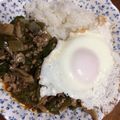ダサコ's cooksnap of when they made 豚肉のガパオ炒め♪.