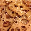 まりまりsn's cooksnap of when they made 蓮根のきんぴら　オイスター風味.