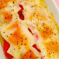 ayacov's cooksnap of when they made ♪トマトとエリンギのチーズ焼き♪.